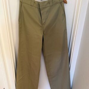 Khaki wide leg women’s dickies